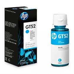 Чернила GT52 для HP DJ GT, 8000стр/70мл (О) голубые M0H54AE - фото 12911