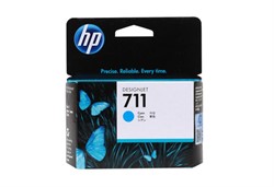 Картридж 711 для HP DJ T120/T520, 29мл (О) голубой CZ130A - фото 8698